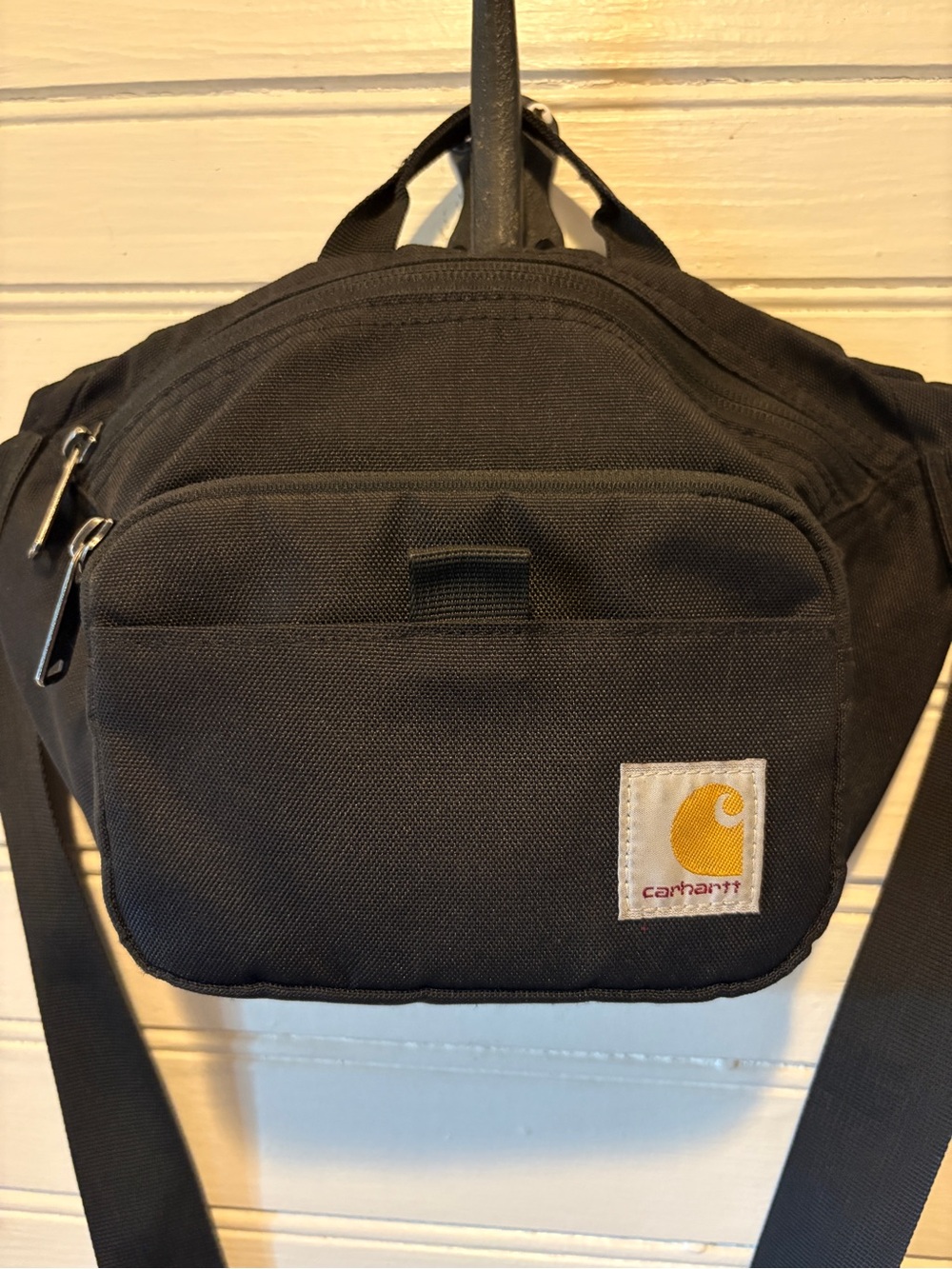 Carhartt Black Crossbody / Belt / Fanny pack Bag - Durable Everyday Carry